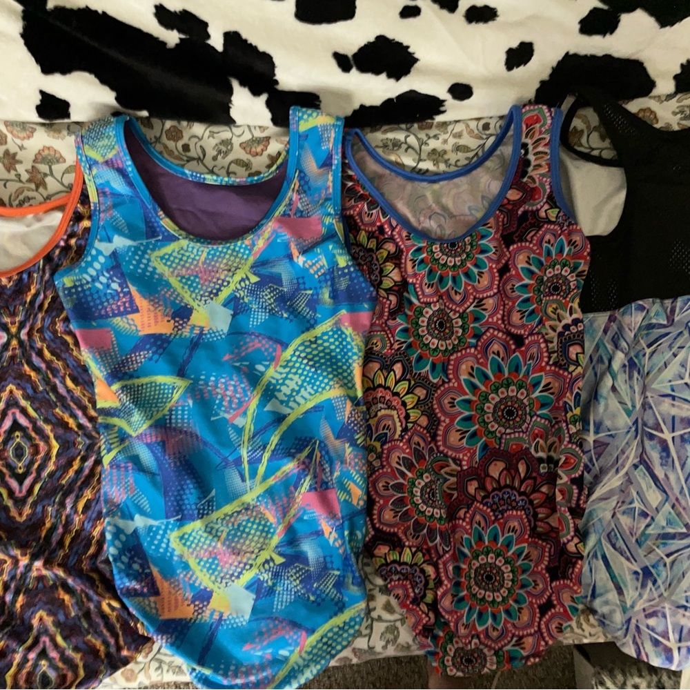 AL Plum leotard bundle